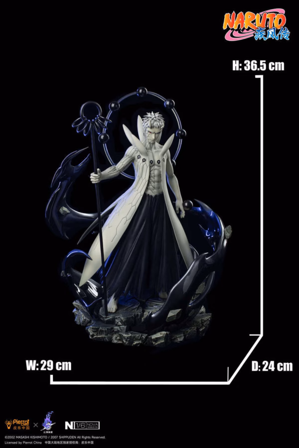 Naruto PickStar Studio Uchiha Madara x Uchiha Obito Licensed Resin Statue 4