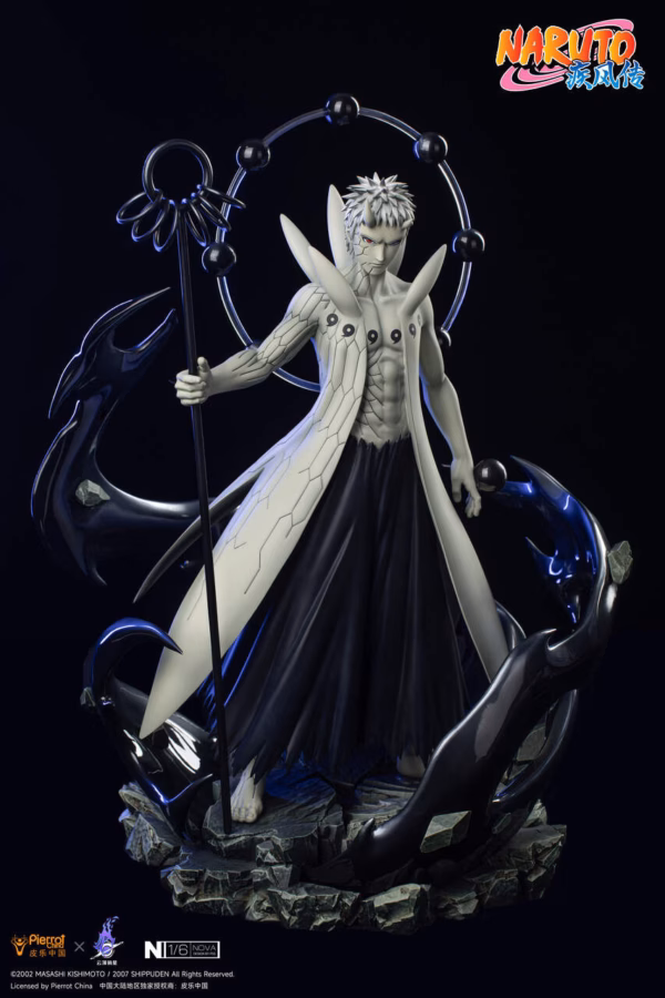 Naruto PickStar Studio Uchiha Madara x Uchiha Obito Licensed Resin Statue 5