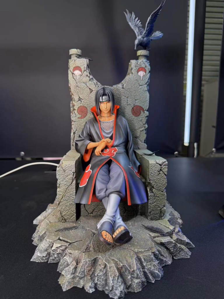 Naruto Pickstar Studio Uchiha Itachi Seated on the Throne Licensed Resin Statue