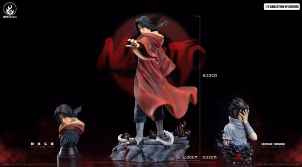 Naruto YuanHuo Studio Uchiha Itachi Resin Statue 3 1