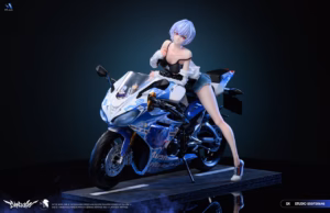 Neo Genesis Evangelion SX Studio Motorcycle Girl Ayanami Rei Resin Statue