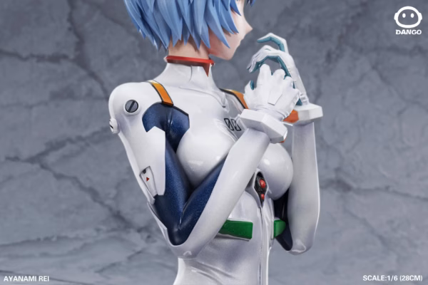 Neon Genesis Evangelion Dango Studio Ayanami Rei Resin Statue 3