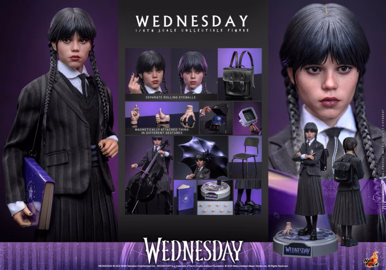 Netflix Wednesday Hot Toys Wednesday