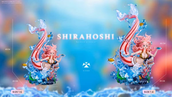 One Piece 3X Studio Shirahoshi Resin Statue 3