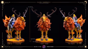 One Piece Dream Studio Hawkins Resin Statue