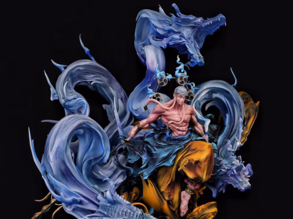 One Piece Iron Curtain x Chao Ming Studio Enel Resin Statue 2