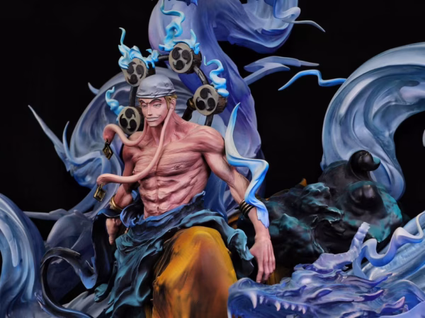 One Piece Iron Curtain x Chao Ming Studio Enel Resin Statue 3