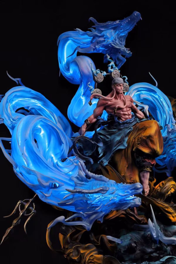 One Piece Iron Curtain x Chao Ming Studio Enel Resin Statue 5