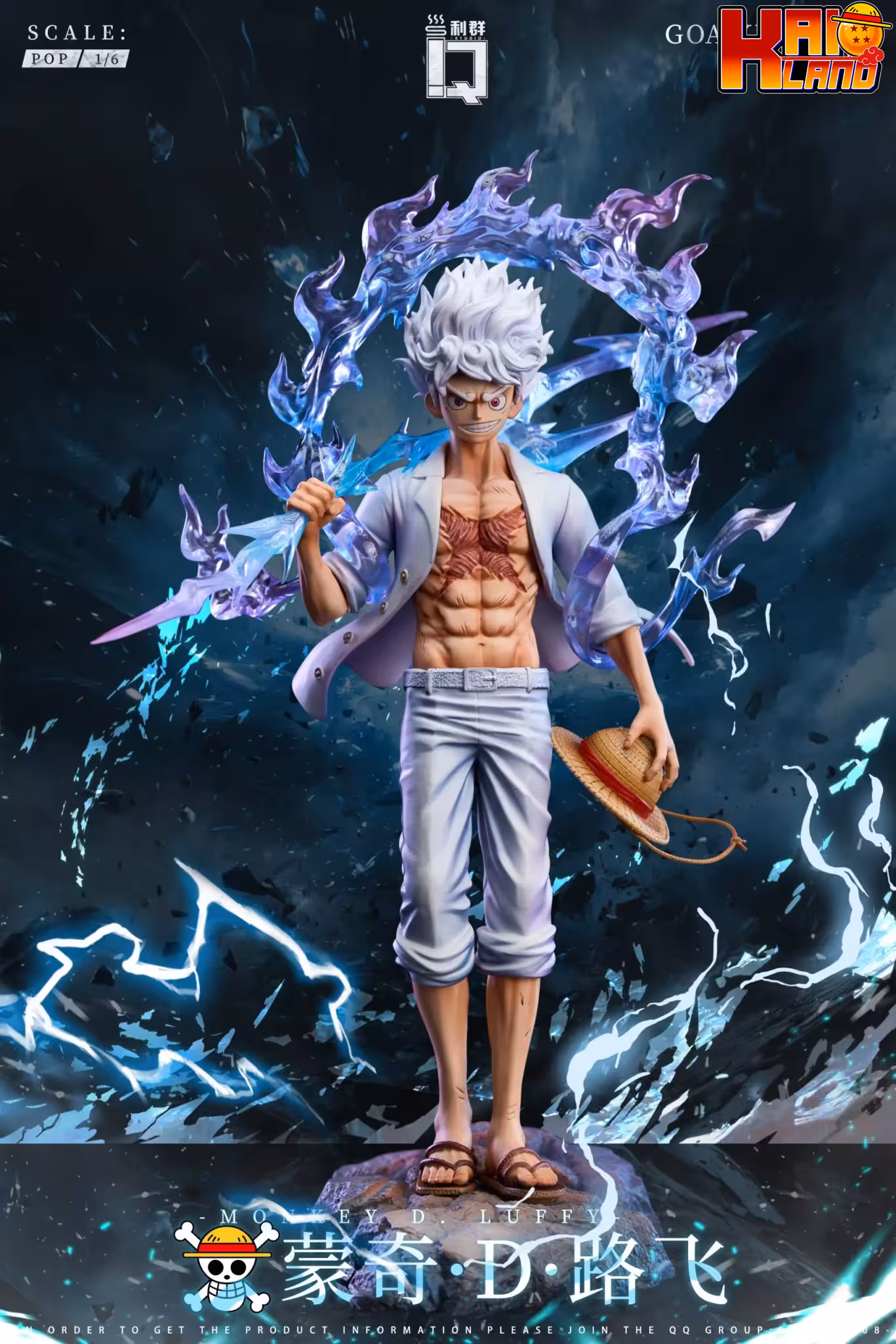 One Piece LQ Studio Nika Luffy Resin Statue