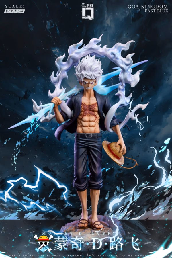 One Piece LQ Studio Nika Luffy Resin Statue 3