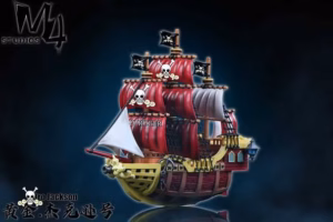 One Piece M4 Studio Oro Jackson Ship Gol D Roger Resin Statue