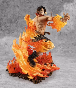 One Piece Megahouse Portgas D Ace Maximum Licensed PVC