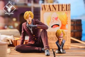 One Piece Sheep Studio Sitting Sanji Resin Statue