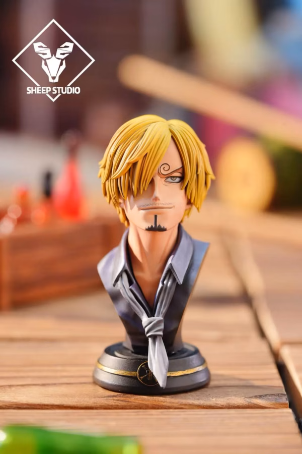One Piece Sheep Studio Sitting Sanji Resin Statue 5
