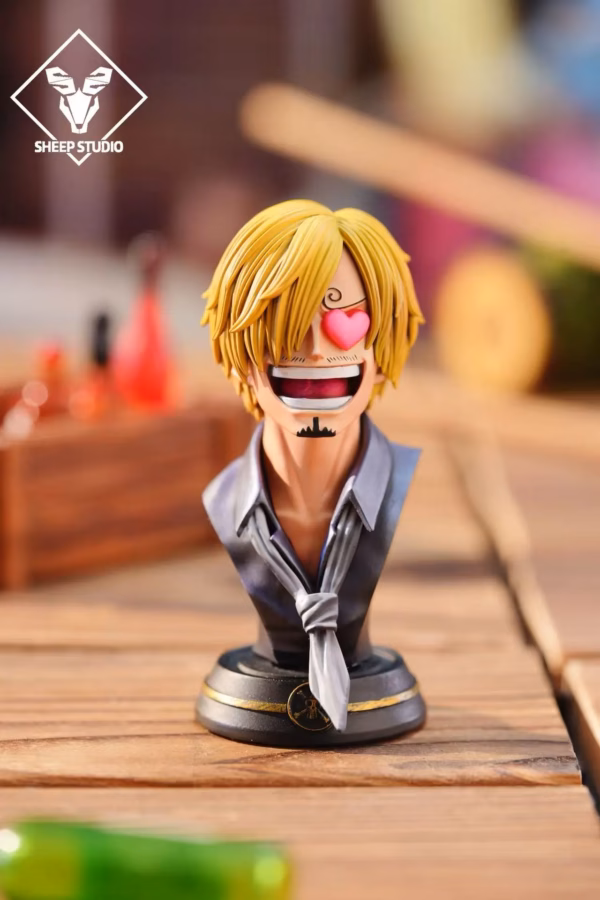 One Piece Sheep Studio Sitting Sanji Resin Statue 6