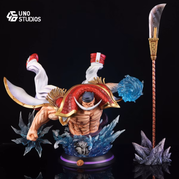 One Piece UNO Studio Whitebeard Bust Resin Statue 1