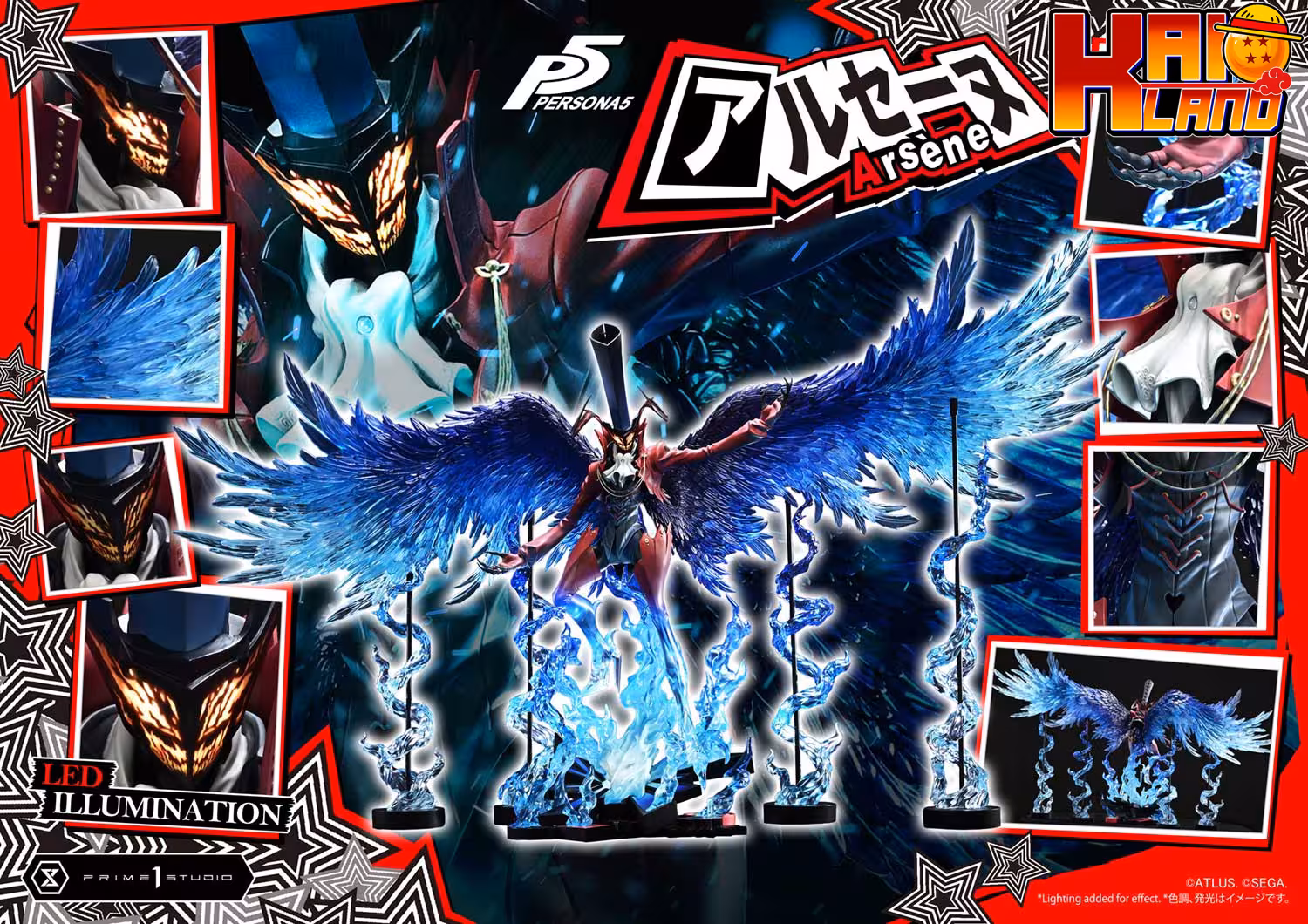 Persona 5 Prime 1 Studio Licensed Arsene Resin Statue