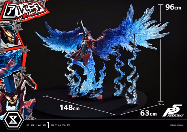 Persona 5 Prime 1 Studio Licensed Arsene Resin Statue 3
