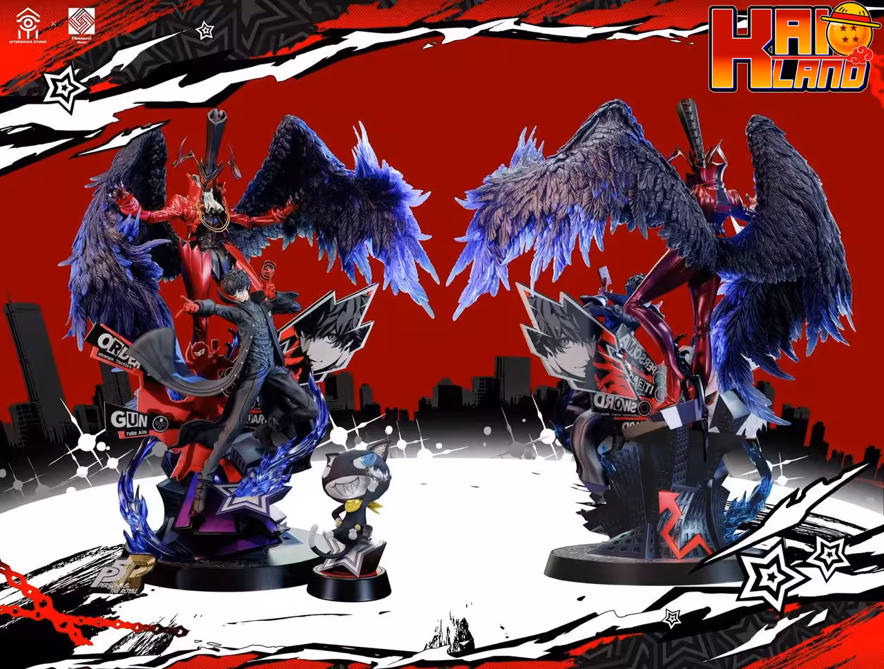 Persona 5 Royal Aftershock Studio x Fibonacci Studio Joker x Arsene Resin Statue