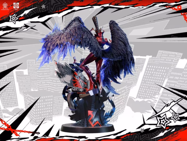 Persona 5 Royal Aftershock Studio x Fibonacci Studio Joker x Arsene Resin Statue 4