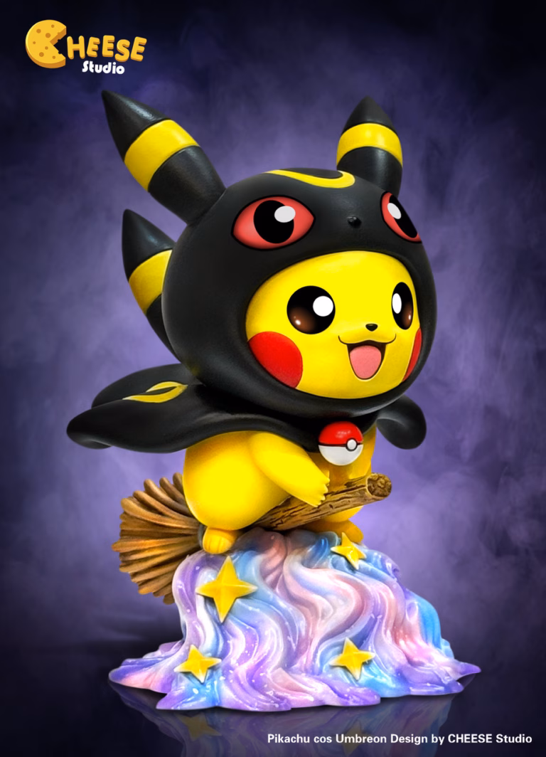 Pokemon EGG x CHEESE Studio Pikachu cos Umbreon Resin Statue
