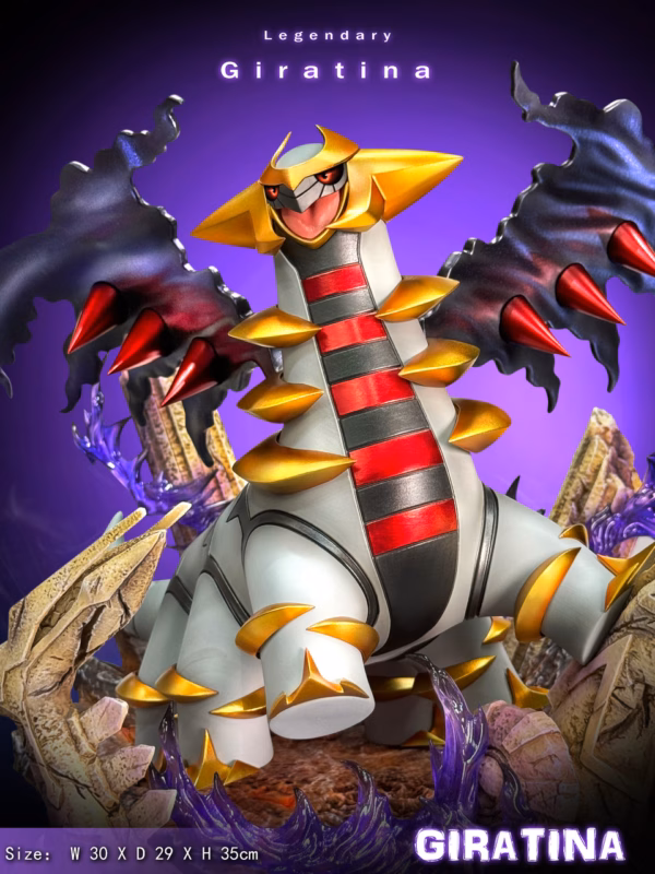 Pokemon PPAP Studio Giratina Resin Statue 2