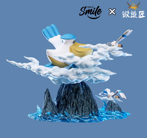 Pokemon Smile Studio Pelipper Resin Statue 2