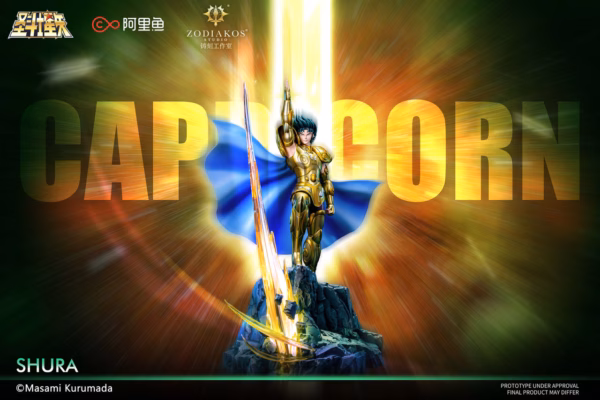 Saint Seiya Zodiakos Studio Gold Saint Shura Licensed Resin Statue 6