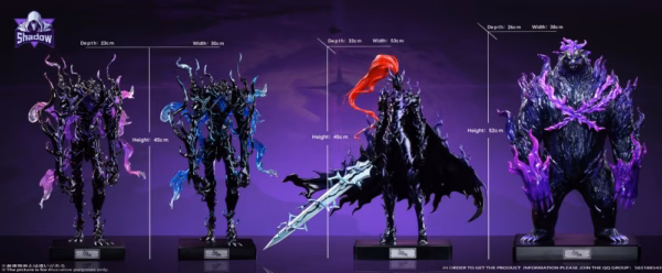 Solo Leveling Shadow Studio Shadow Legion Igris Resin Statue 2