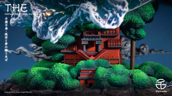 Spirited Away Qianhuan Studio The interweaving of reality and dreams Resin Statue 3