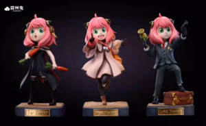 Spy x Family Forest Rabbit Studio Anya Cosplay Transformation Resin Statue