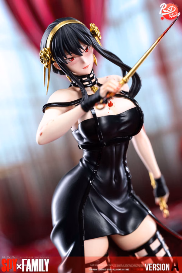 Spy x Family Red Studio Yor Forger Resin Statue 3