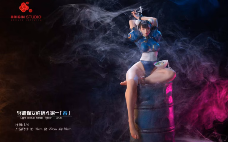 Street Fighter Origin Studio Chun Li Resin Statue
