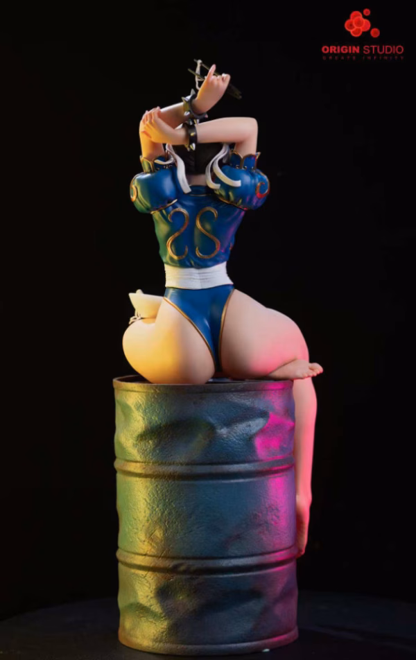 Street Fighter Origin Studio Chun Li Resin Statue 4