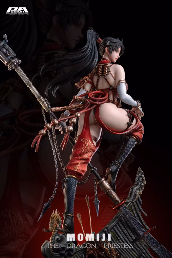 The Dragon Priestess PA Create Studio Momiji Resin Statue 4