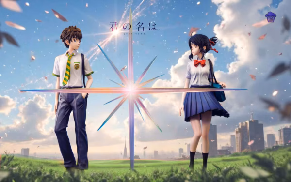 Your Name Cake Studio Taki Tachibana X Mitsuha Miyamizu Resin Statue 2