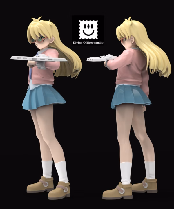 YuGiOh Divine Officer Studio Doma Arc Rebecca Hawkins Resin Statue 2