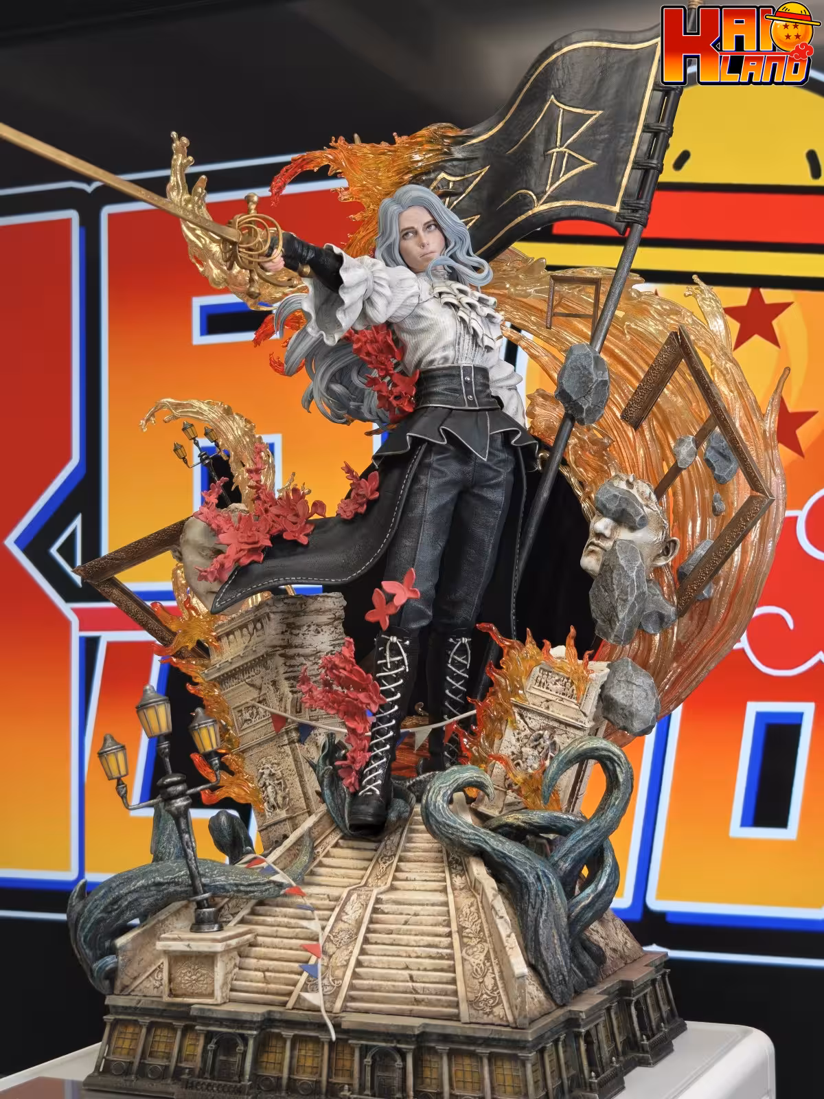 Clair Obscur Bard Studio Expedition 33 Maelle Resin Statue
