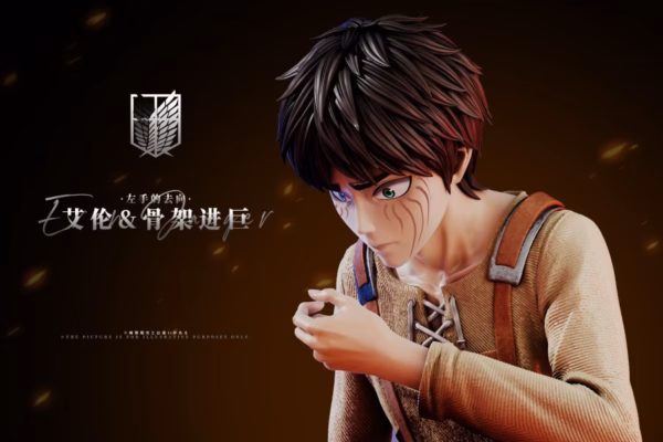 Attack on Titan AZ Studio The Left Hands Fate Eren x Titan Skeleton Resin Statue 5