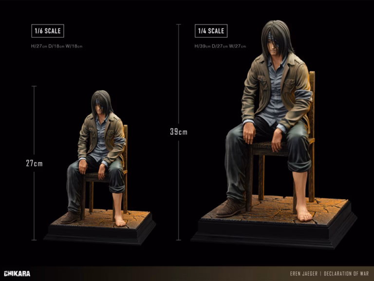 Attack on Titan Chikara Studio Eren Jaeger Resin Statue