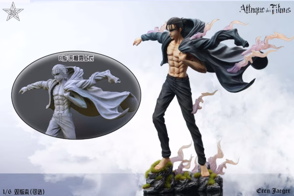 Attack on Titan Craftsman Studio Eren Clothing Resin Statue 5