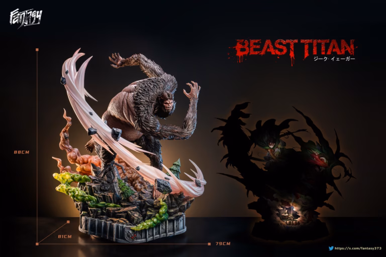 Attack on Titan Fantasy Studio Beast Titan Resin Statue