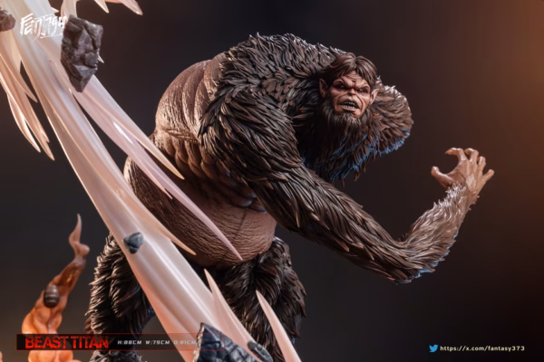 Attack on Titan Fantasy Studio Beast Titan Resin Statue 2