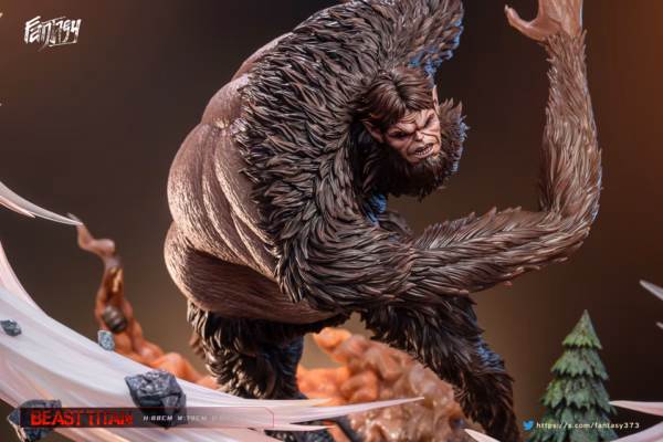 Attack on Titan Fantasy Studio Beast Titan Resin Statue 3