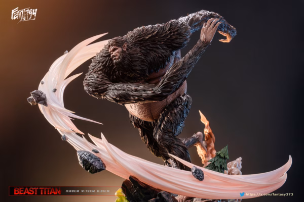 Attack on Titan Fantasy Studio Beast Titan Resin Statue 5