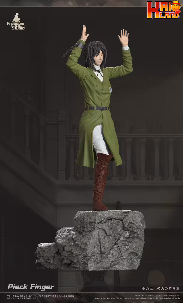 Attack on Titan Freedom Studio Pieck Finger Surrender Resin Statue