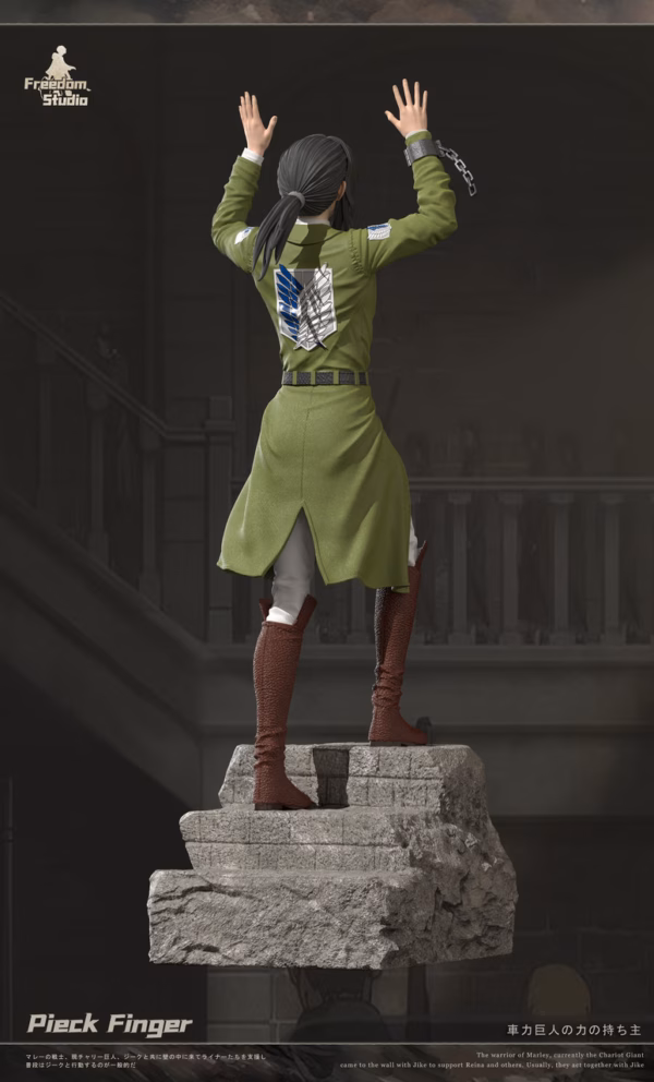 Attack on Titan Freedom Studio Pieck Finger Surrender Resin Statue 2