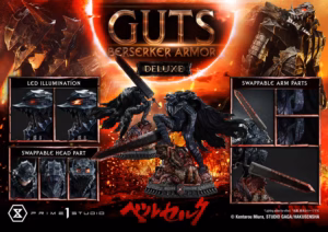 Berserk Prime 1 Studio Guts Berserker Armor Licensed Resin Statue