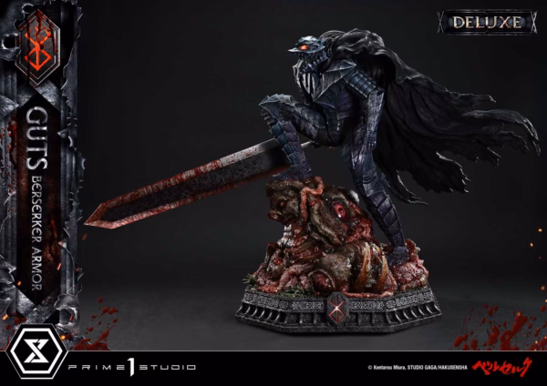 Berserk Prime 1 Studio Guts Berserker Armor Licensed Resin Statue 4