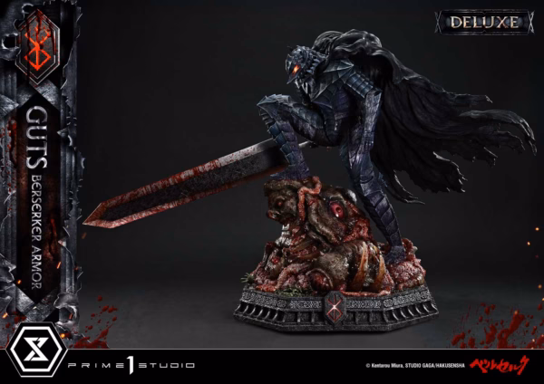 Berserk Prime 1 Studio Guts Berserker Armor Licensed Resin Statue 5